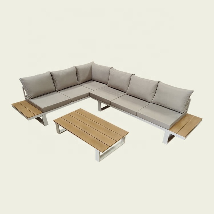 patio aluminium outdoor sofa set leisure balcony sofa