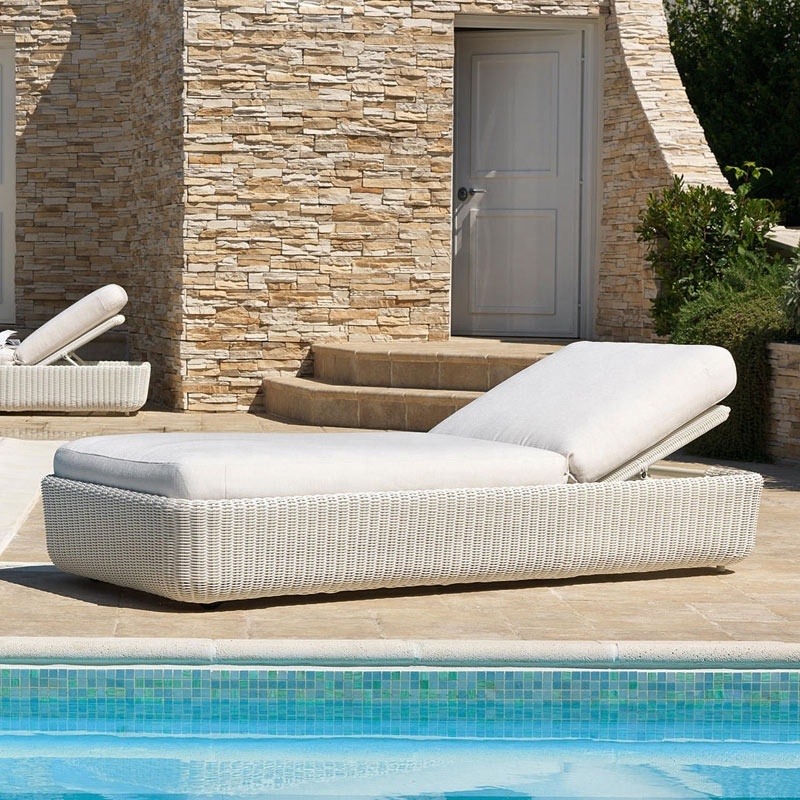 Rope Garden Furniture Lounger Pool Sun Lounge Chair