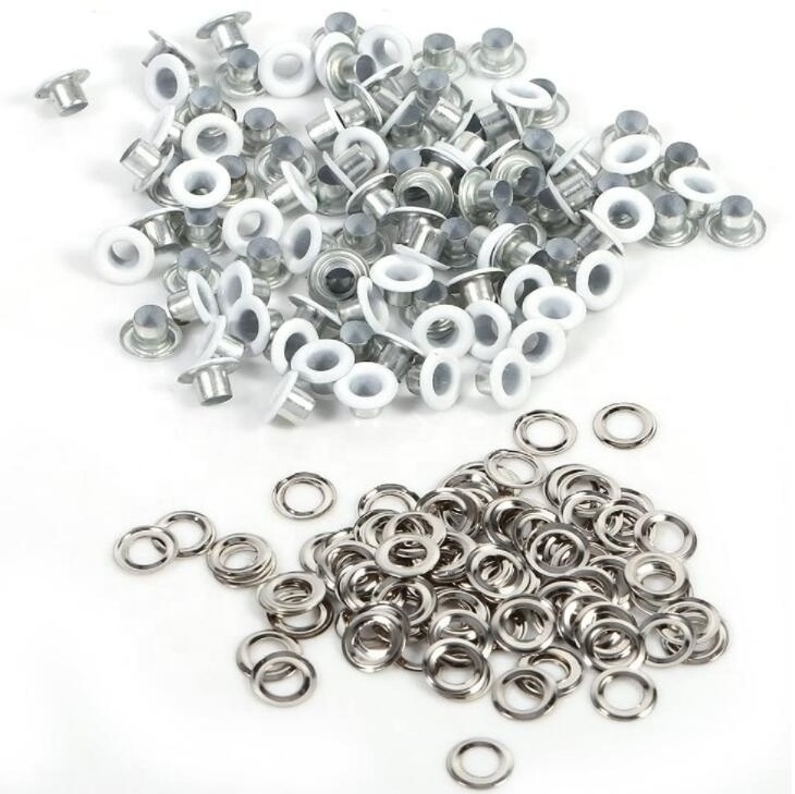 Customized Round Shaped Grommet Eyelets stainless steel Eyelets