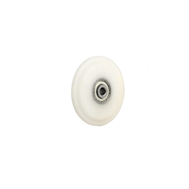 Cheap 608zz bearing pulley wheel small U groove nylon furniture wheel sliding furniture wheel