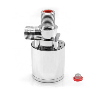 New Upgrade Water Tank Valve 1/2 Inch  Liquid Flow Measuring Tools Nylon Ball Level Control Float Valve For Clear Water