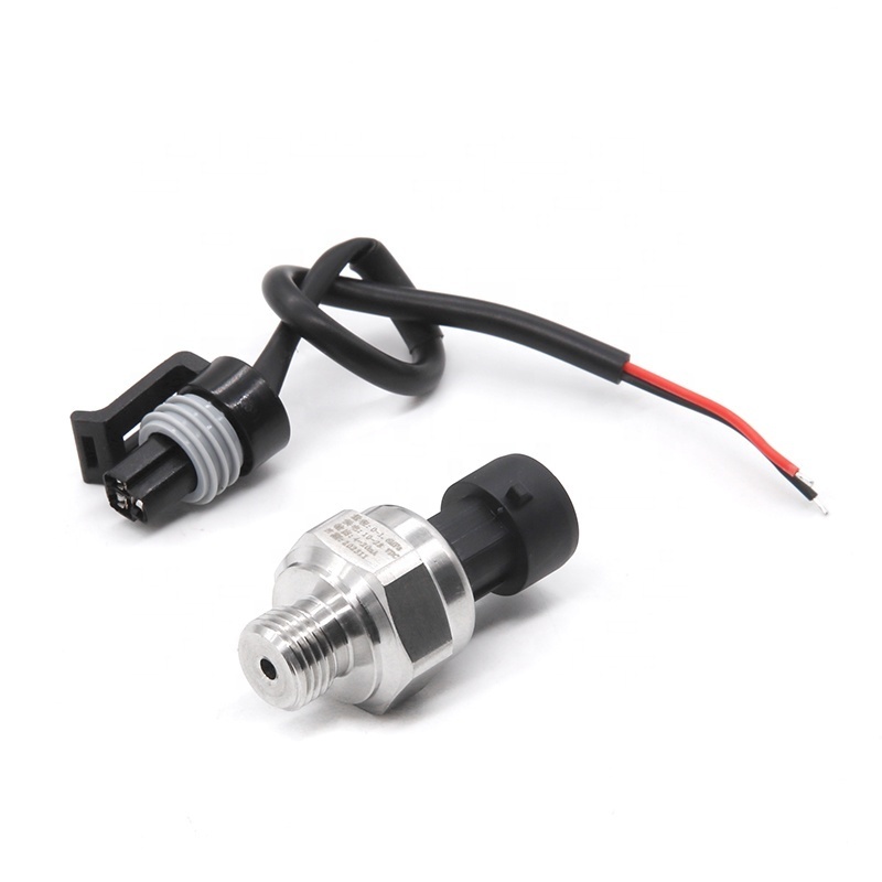 1/4'' BSP Thread Pressure Transducer Sensor 4-20mA Current Pressure Sender for Car Boat Fuel Air Gas Water Oil Pressure Sensor