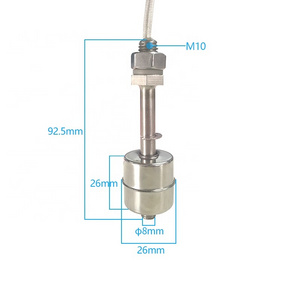 0-110V Stainless Steel Water Float Switch Level Switch Level Sensor M10 Thread For Humidifiers Water Towers Kitchen Equipment