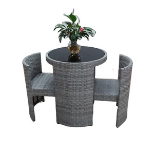 high quality modern patio furniture comfortable wicker dining chairs outdoor rattan dining table set