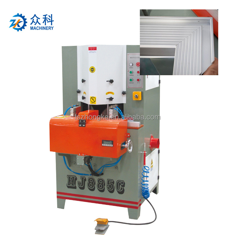 Corner Extrusion Sawing Machine Double Head Aluminum Cutting Machine/aluminium 45 Degree Automatic Aluminium Window Fabrication