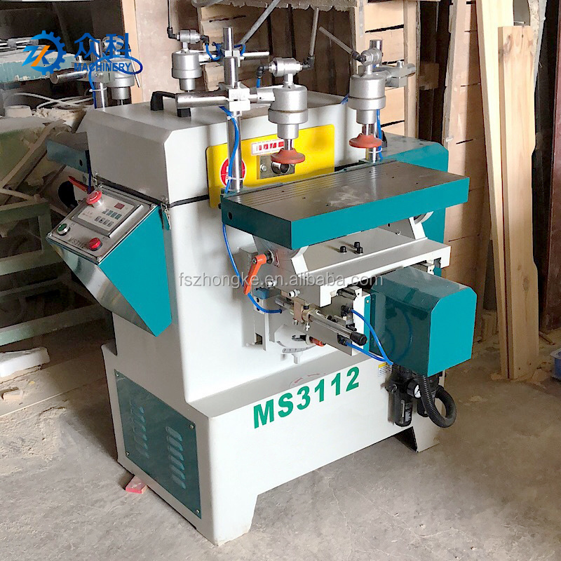 MS3112 double end horizontal 2 spindles woodworking tenon mortising machine /Horizontal double end tenoner machine