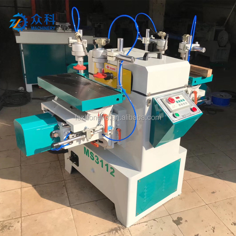 MS3112 double end horizontal 2 spindles woodworking tenon mortising machine /Horizontal double end tenoner machine