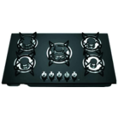 Kitchen Appliance Built In 5 Burners Gas Cooker Home Use Sabaf Burners LPG NG Gas Cooktops Safety Device Gas Stove