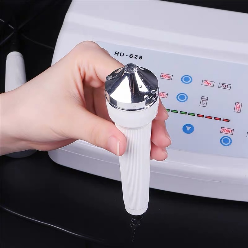 Ultrasonic Women Skin Care Whitening Freckle Removal High Frequency Lifting Skin Anti Aging Beauty Massage Facial Machine