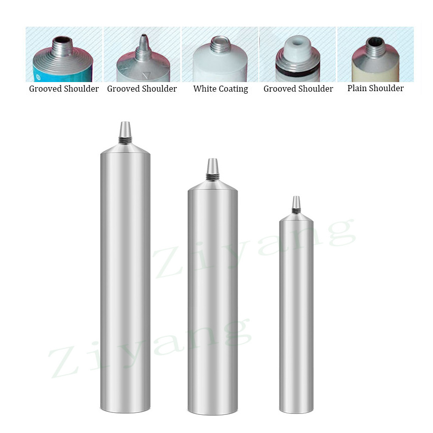 Metal Tube Glue Empty Tube Manufacturer Empty Adhesive Glue Latex Glossy Container Aluminum Collapsible Tube