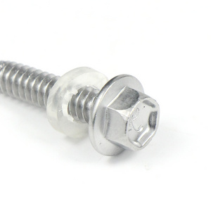 Metal Steel Roofing Screw Washers Hex Head Self Drilling Tapping Screw for sandwich panels