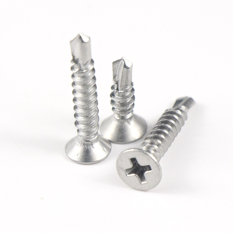 Factory Supplier Wholesale Supplier Flat Head Stainless Steel Self Drilling Screw