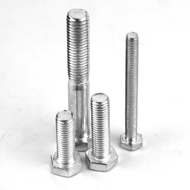 Factory Supply Color Painted Roofing Bolts Screws Fine Full Thread Half Thread Hex Bolt