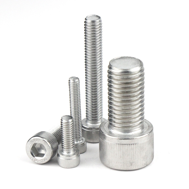 Stainless Steel Socket Allen Head Hex Socket Head Screw Allen Bolt M4 Machine Screw