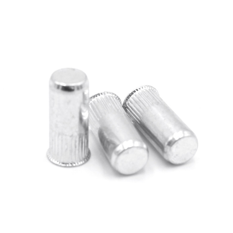 M4 - M12 Stainless Steel Flat Head Open End Semi Hex Rivet Nut Aluminium Knurled Closed Pop Blind Hex Coupling Nuts