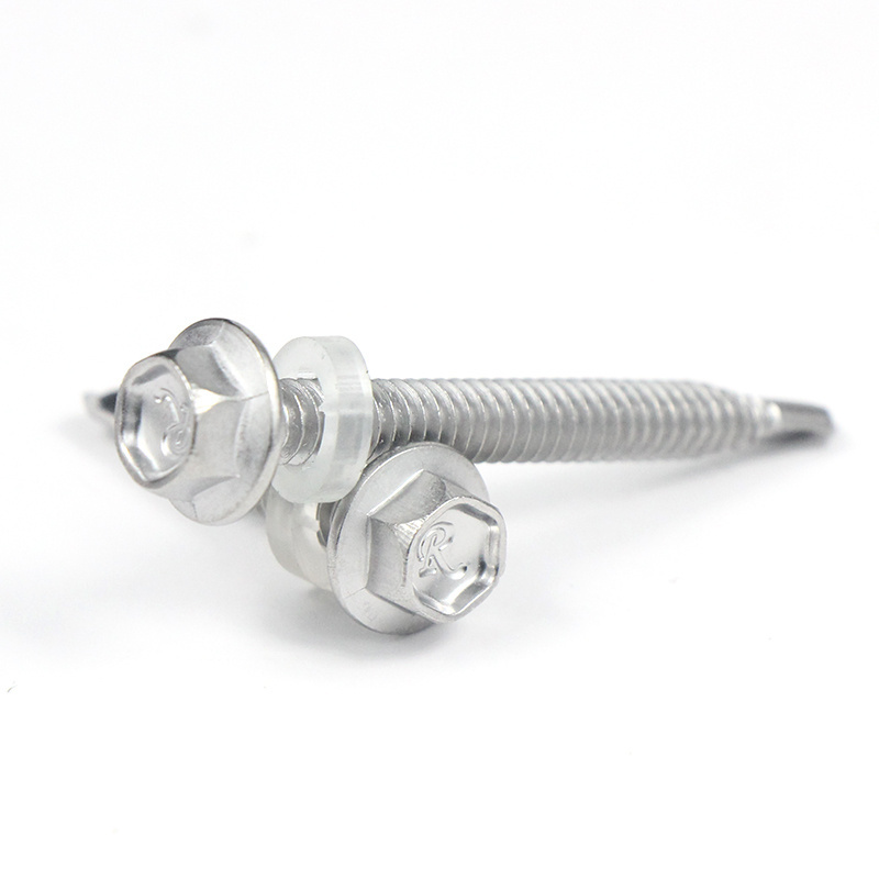 Metal Steel Roofing Screw Washers Hex Head Self Drilling Tapping Screw for sandwich panels