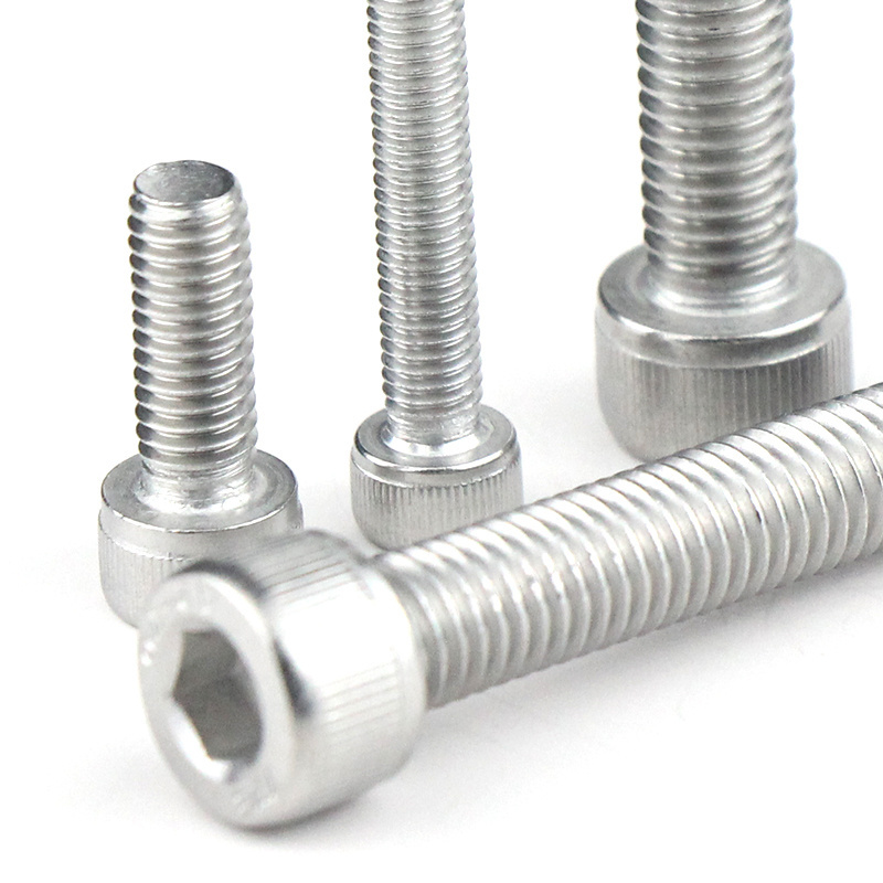 Stainless Steel Socket Allen Head Hex Socket Head Screw Allen Bolt M4 Machine Screw