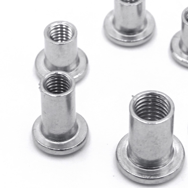 304 Stainless Steel Hex Knurled Rivet Nut Threaded  M6 M8 M10 M12 Jack Nuts Rivet Nut Car Metal Screw