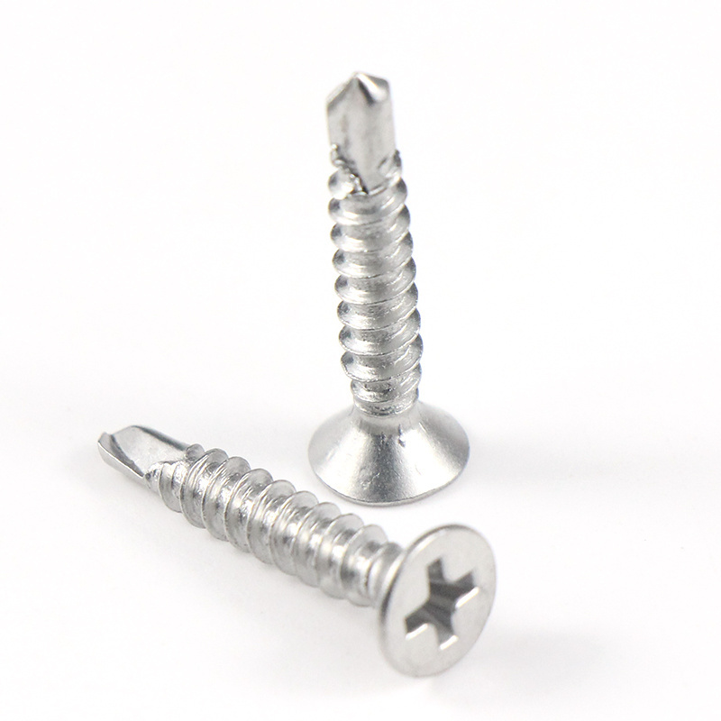 Stainless Steel Cross Recessed Countersunk Head Self-tapping Drywall Screws