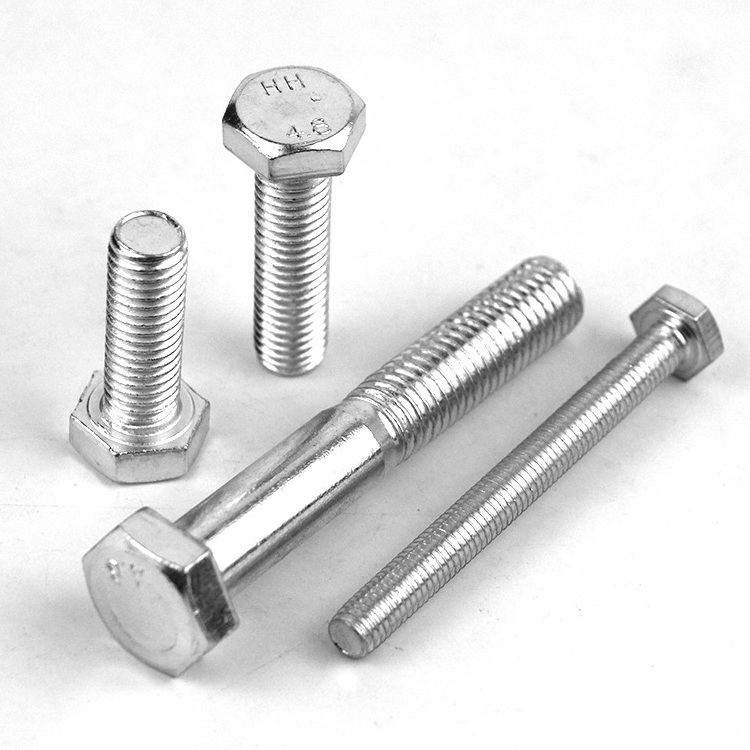 Factory Supply Color Painted Roofing Bolts Screws Fine Full Thread Half Thread Hex Bolt