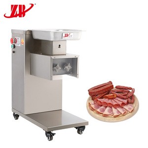 High power Vertical meat cutter electric meat cutter cutting machine frozen meat cutter machine auto with wheels