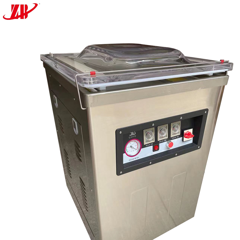 Custom-made Automatic Commercial Single Chamber Meat Fish Chicken Vacuum Packaging Machine