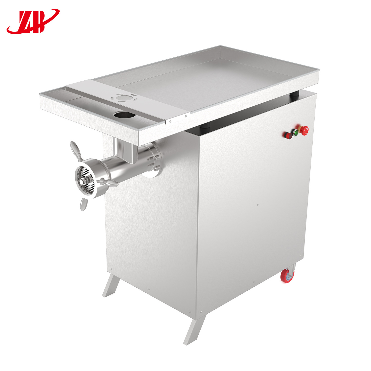 Vertical 3kw Electric Heavy Duty Industrial Stainless Steels Meat Mincer 520kg/h Commercial Meat Grinder For Abattoirs