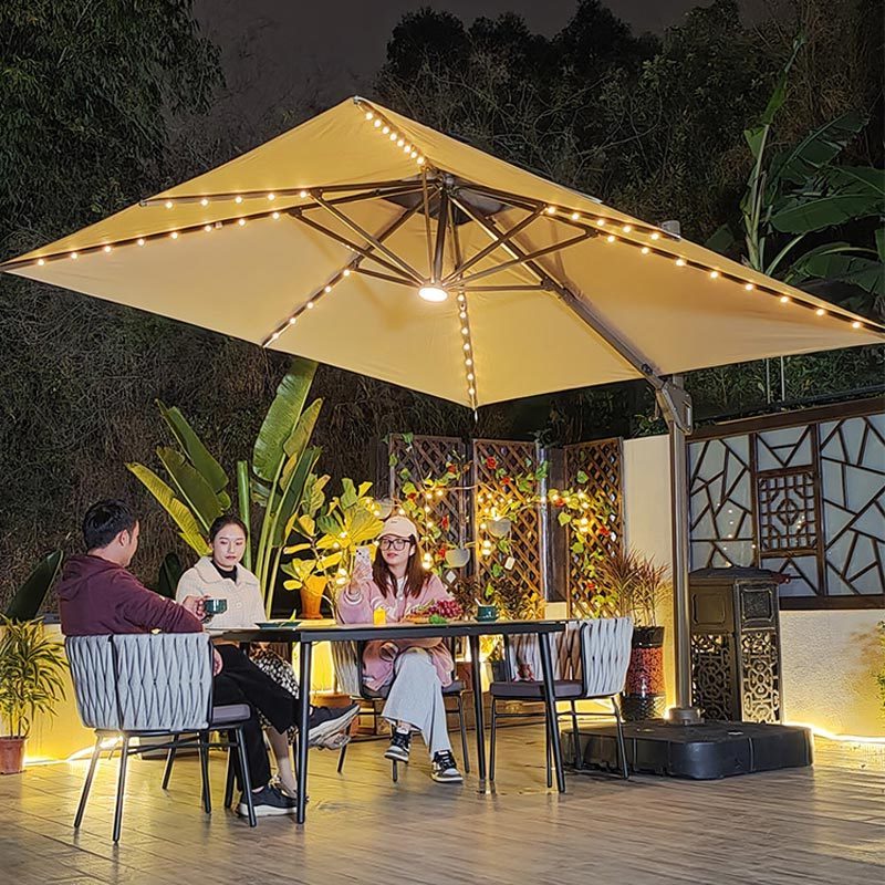 Umbrellas Banana  Summer Outdoor Furniture Modern Sun Umbrella Beach Umbrella Hot Sale Garden Outdoor 135CM