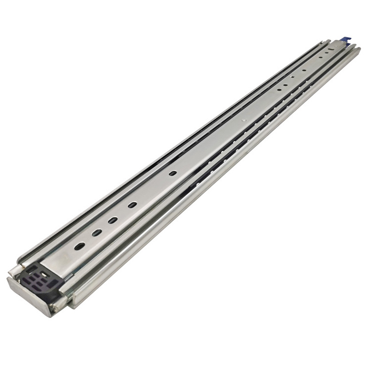 227kg Heavy Duty locking  High Temperature-resistant Cold Rolled Steel Ball Bearing Telescopic Channel Drawer Slide  14 inch