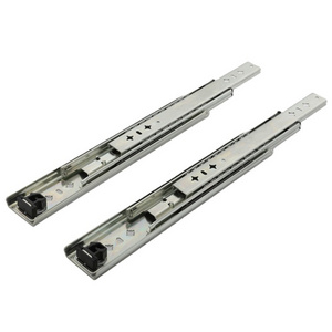 Runners Ball Bearing Locking Full Extension 100kgs Loaded 3 Fold  Rail 1000mm Heavy Duty Drawer Slide