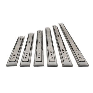 Furniture Hardware Stainless Steel 201 Ball Bearing Drawer Slide