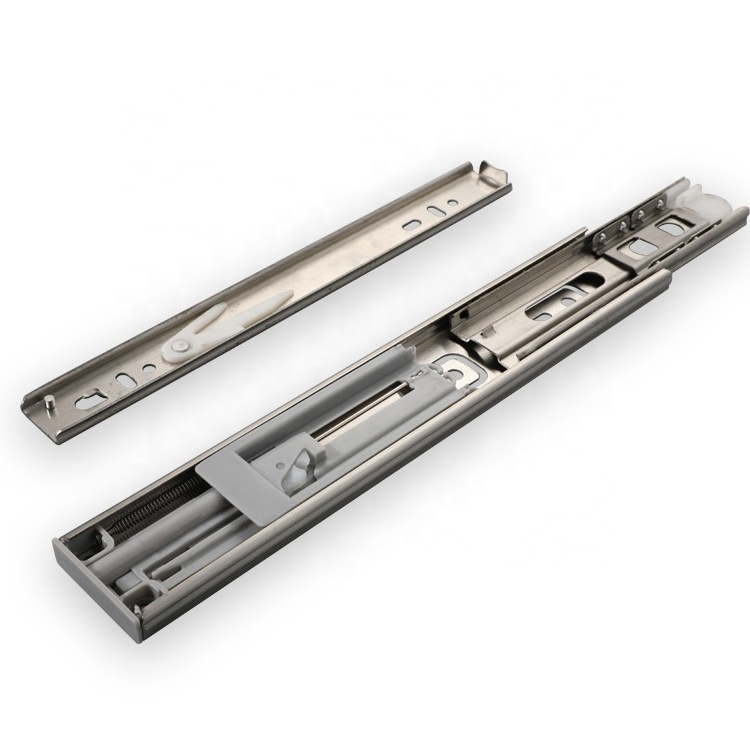 Furniture Hardware Stainless Steel 201 Ball Bearing Drawer Slide