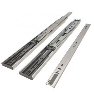 Full Extension Side Mount Hydraulic Telescopic Channel Soft Closing Drawer Slide