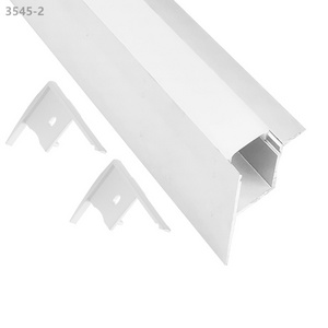 China wall edge corner recessed illumination led aluminum profile channel for cove lighting