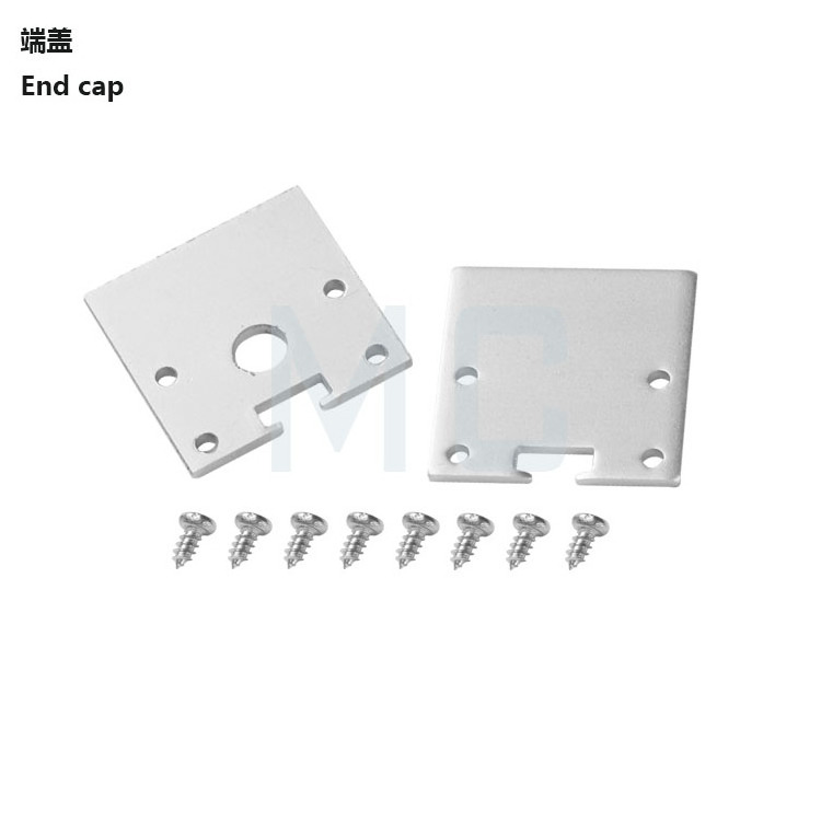 30*30mm Anodized Small Recessed Led Linear Light Led Aluminium Extrusion Profile for Led Bars