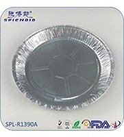 9 Inch Round Aluminum Foil Pie Pans Disposable Food Aluminum Foil Plates Packaging Container