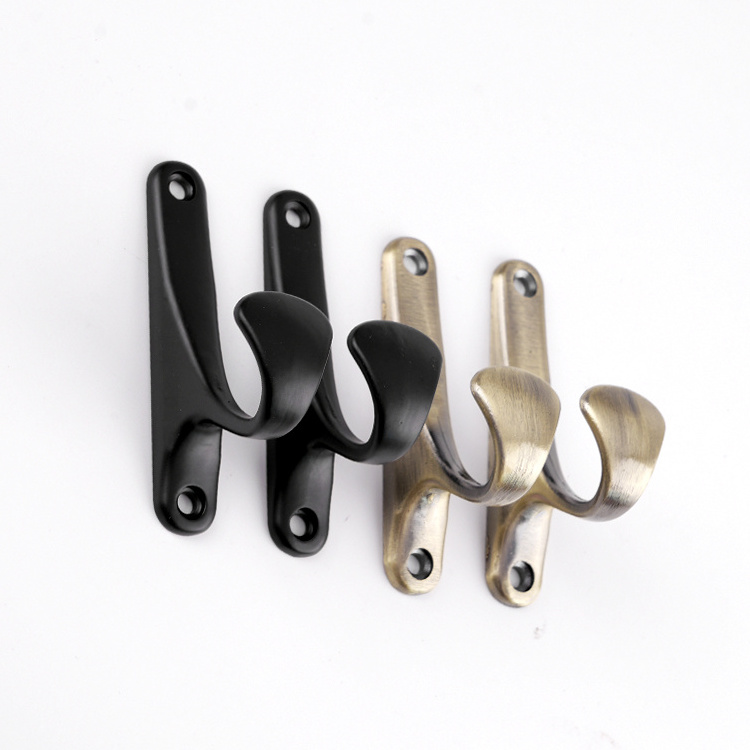 Hardware Coat Hanger Bathroom Clothes Display Towel Coat Hooks Metal Wall Shower Hook For Hanging