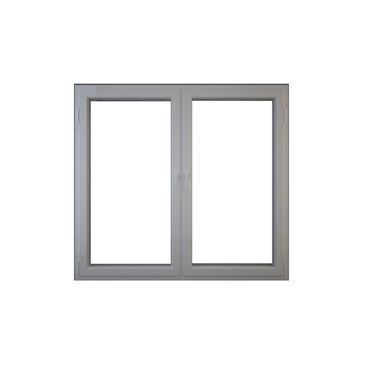 Hung Commercial American Style Vertical Pvc Profile Windows Upvc Reception Glass Triple Pvc 3 Tracks Sliding Window