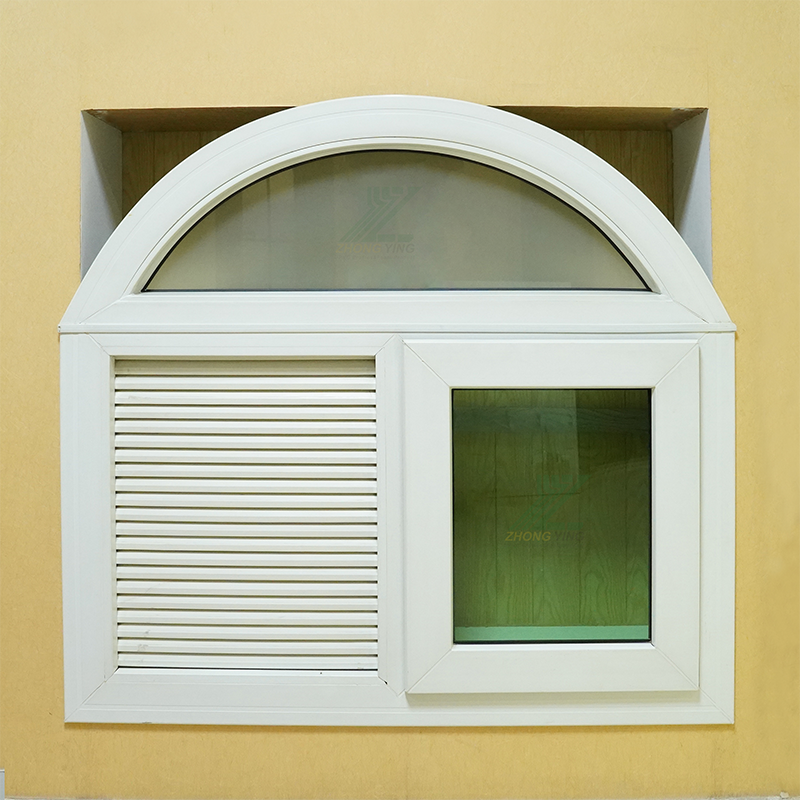 Garden Security Windows And Doors Ventanas Pvc Profile Louvered Window Shutters Wooden blinds Jalousie Shutter Windows