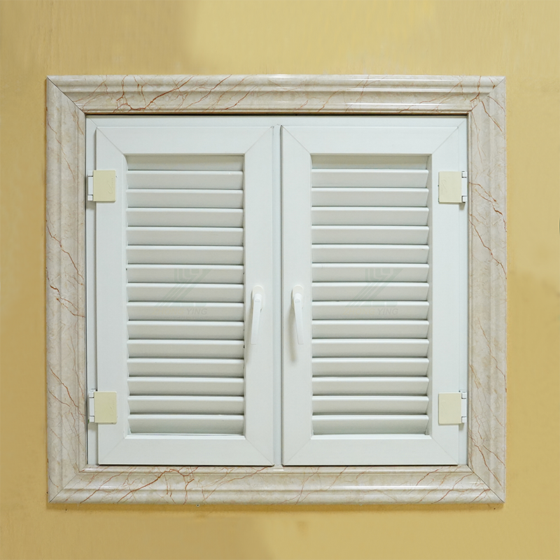 Garden Security Windows And Doors Ventanas Pvc Profile Louvered Window Shutters Wooden blinds Jalousie Shutter Windows