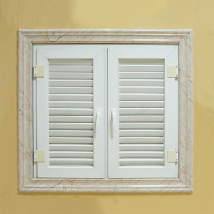 Garden Security Windows And Doors Ventanas Pvc Profile Louvered Window Shutters Wooden blinds Jalousie Shutter Windows