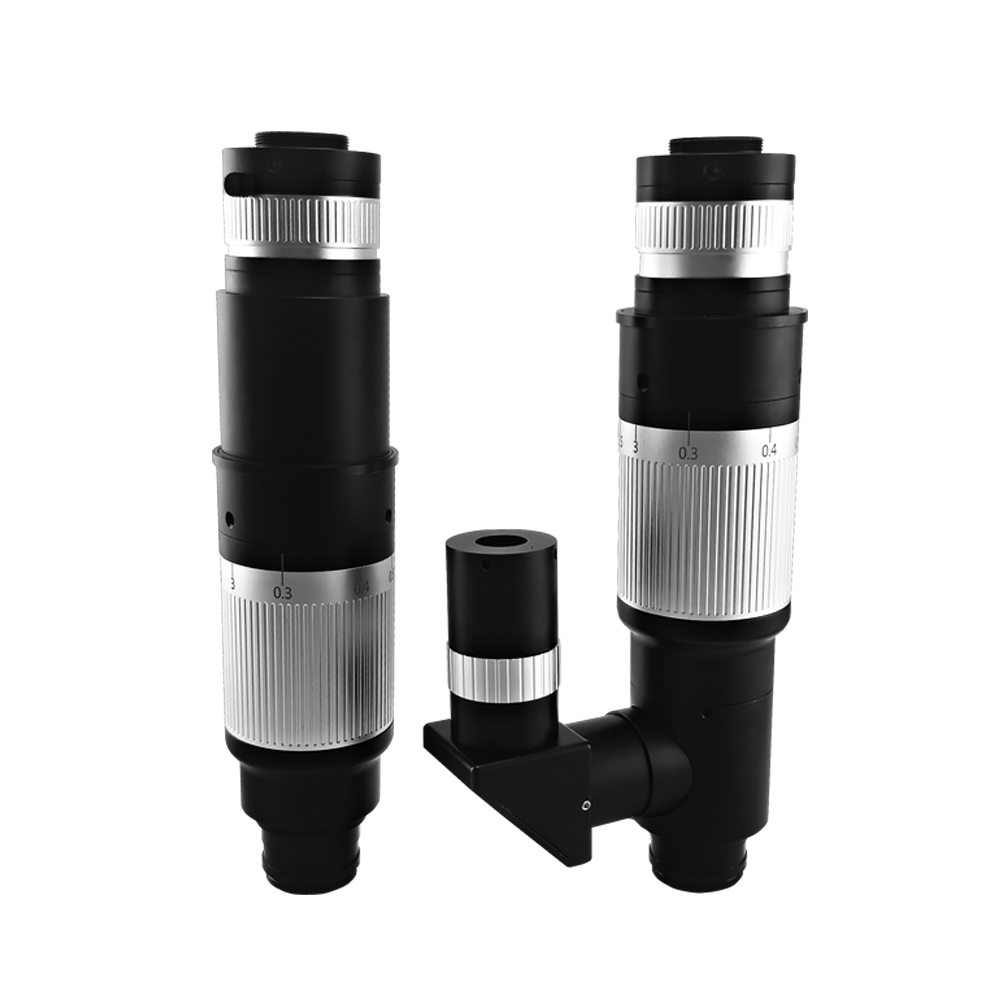 Ft-Opto FB0550 Microscopio 4K zoom  lens ratio 1:10  C-mount video digital microscope lens for mobile repair microscope