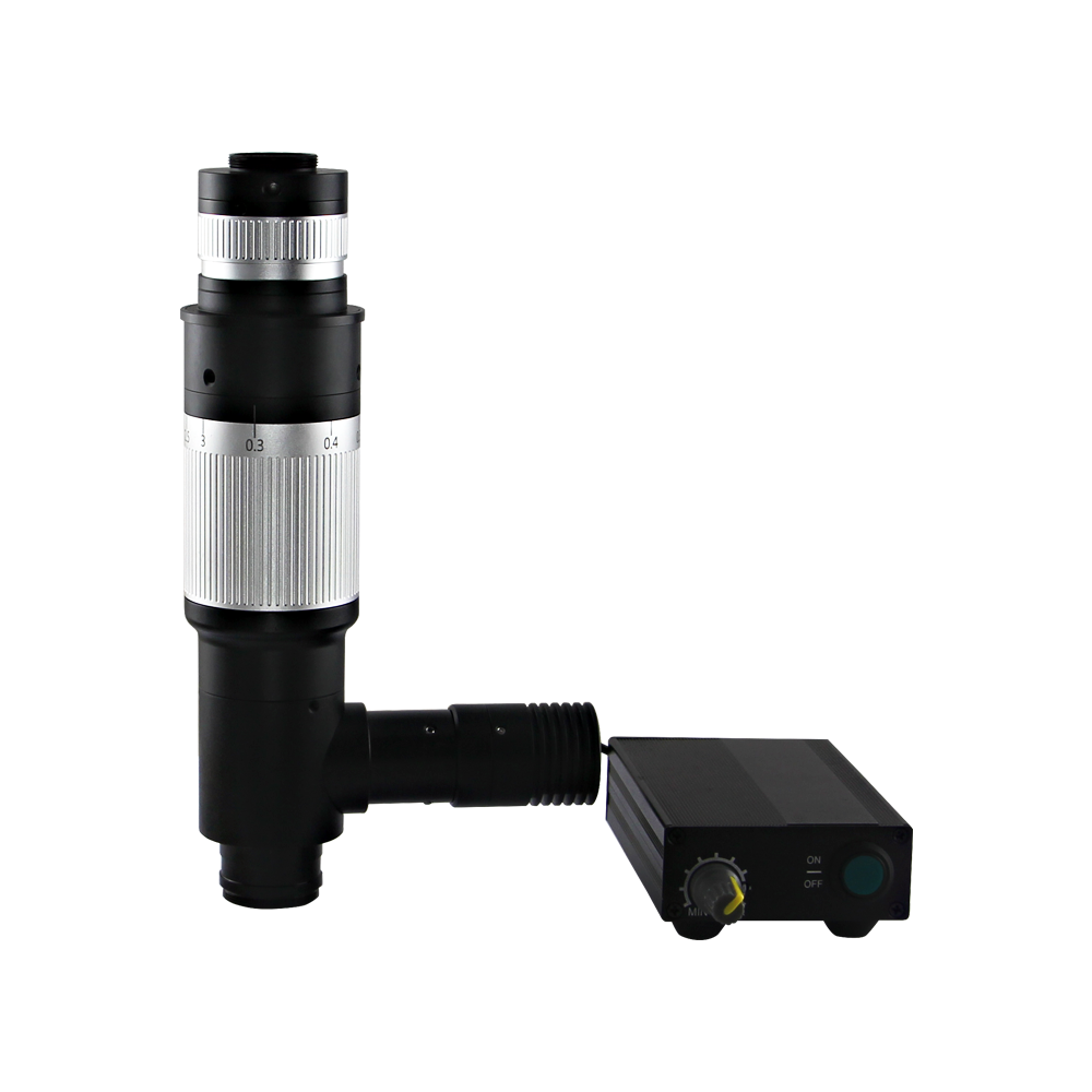 Ft-Opto FB0550 Microscopio 4K zoom  lens ratio 1:10  C-mount video digital microscope lens for mobile repair microscope