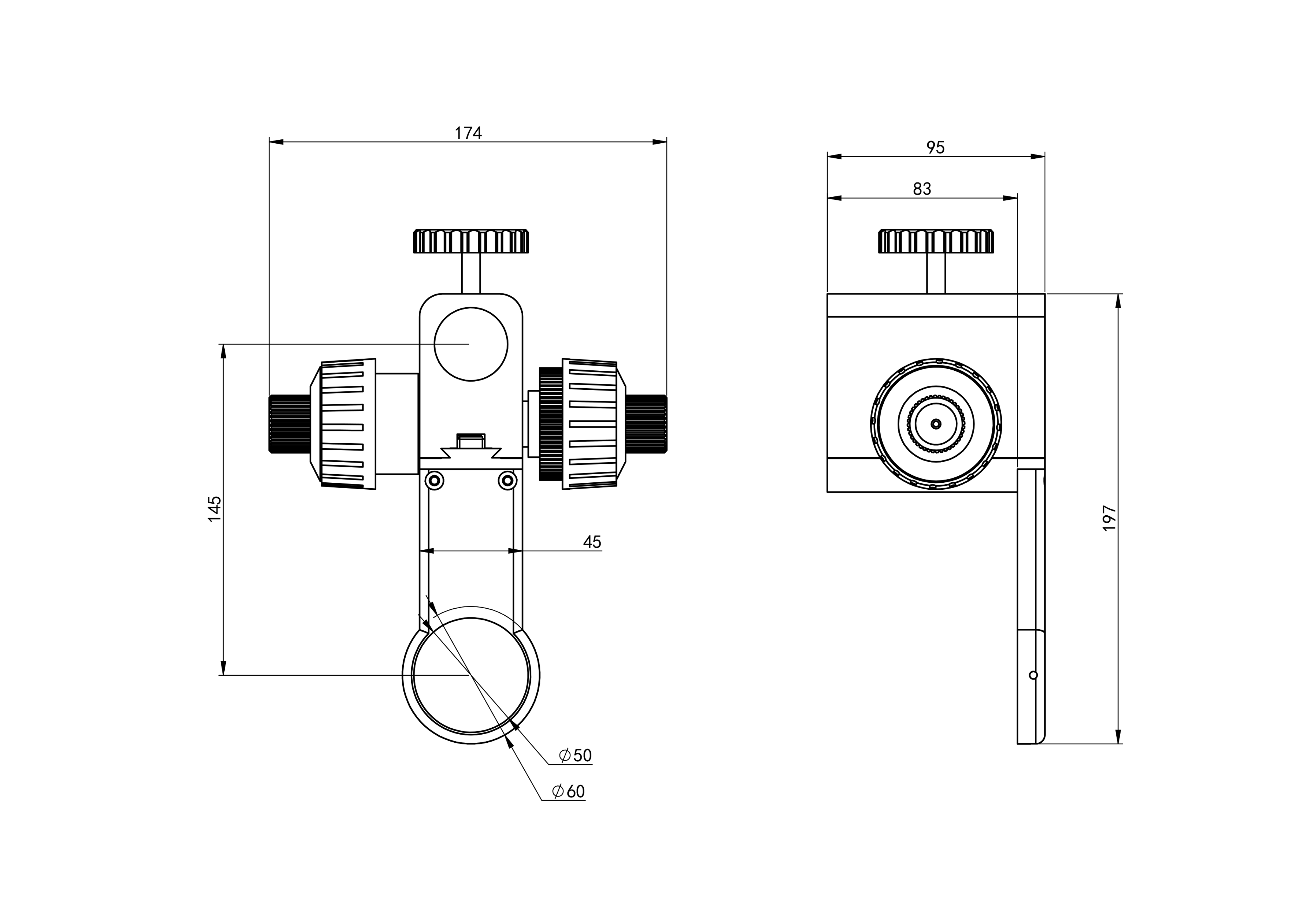 Ft-Opto H6550 High quality optical instruments Coarse and Fine focus holder of microscope stand