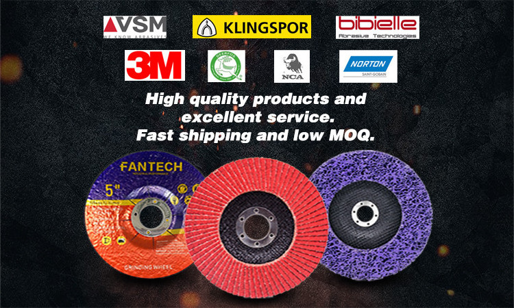 Abrasive Tools GXK51 Flap Disc Aluminum Oxide Sanding Disk 125mm 5 Inch Grind Discs  for Grinding Metals