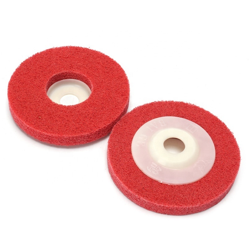 Non-woven Abrasive Polishing Disc /Nylon Angle Grinder Polishing Wheel Non-woven Disc