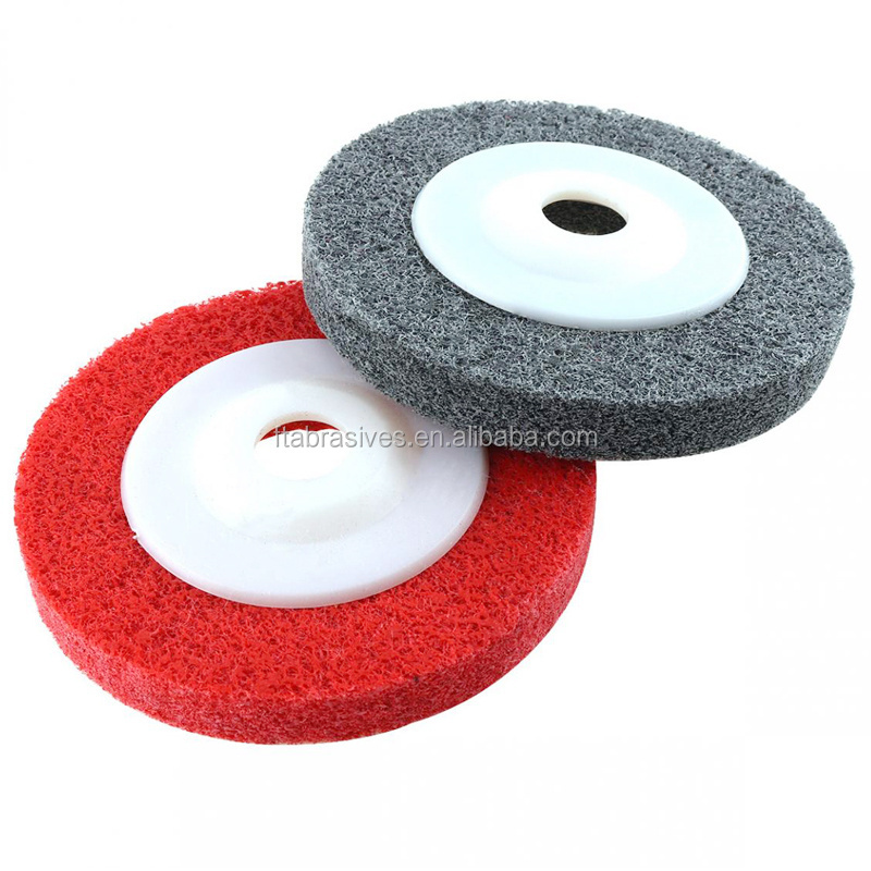 Non-woven Abrasive Polishing Disc /Nylon Angle Grinder Polishing Wheel Non-woven Disc