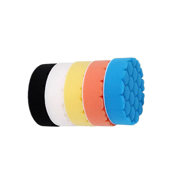 Professional Automotive Sponge Polisher 5inch Buffing Polishing Pad For Car Wax