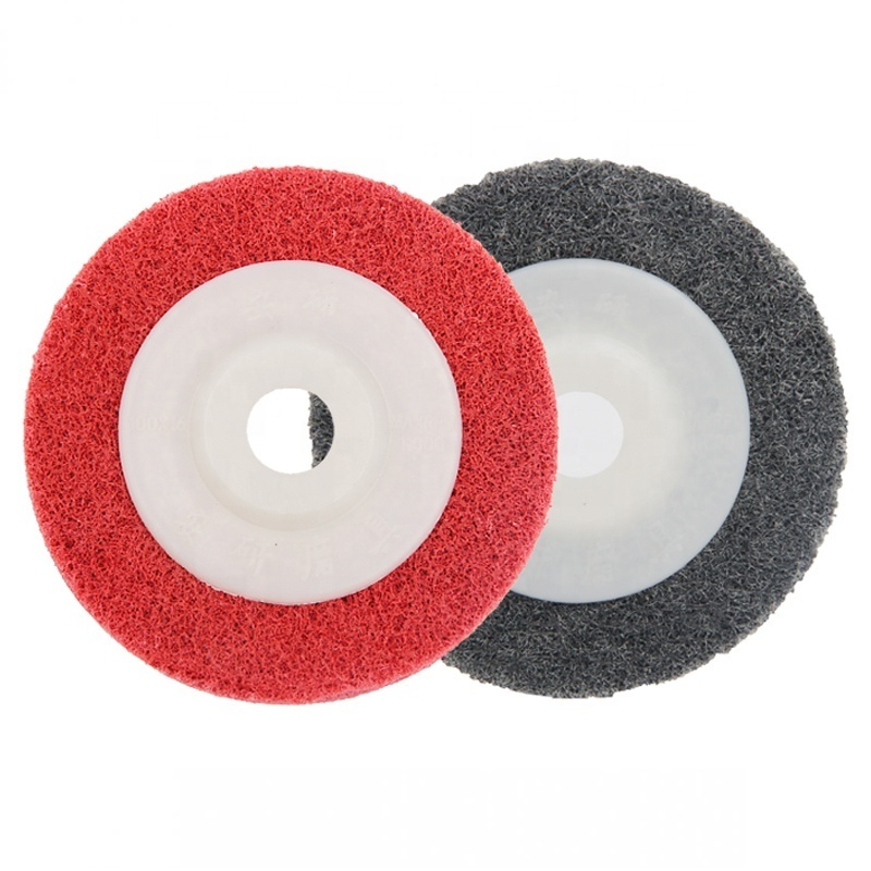 Non-woven Abrasive Polishing Disc /Nylon Angle Grinder Polishing Wheel Non-woven Disc