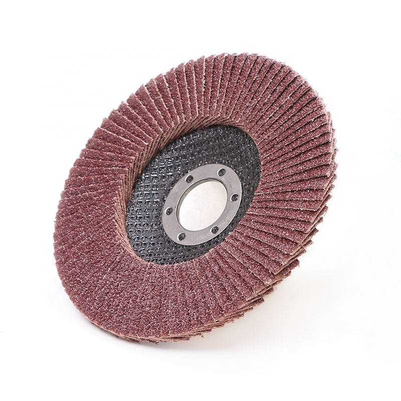 Abrasive Tools GXK51 Flap Disc Aluminum Oxide Sanding Disk 125mm 5 Inch Grind Discs  for Grinding Metals